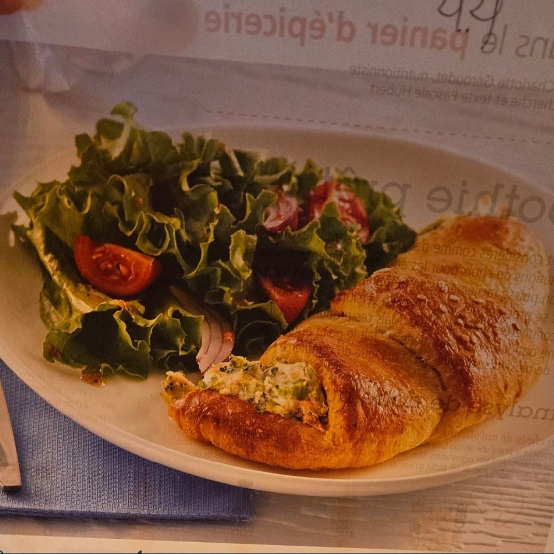 Feuilletés au thon et brocoli