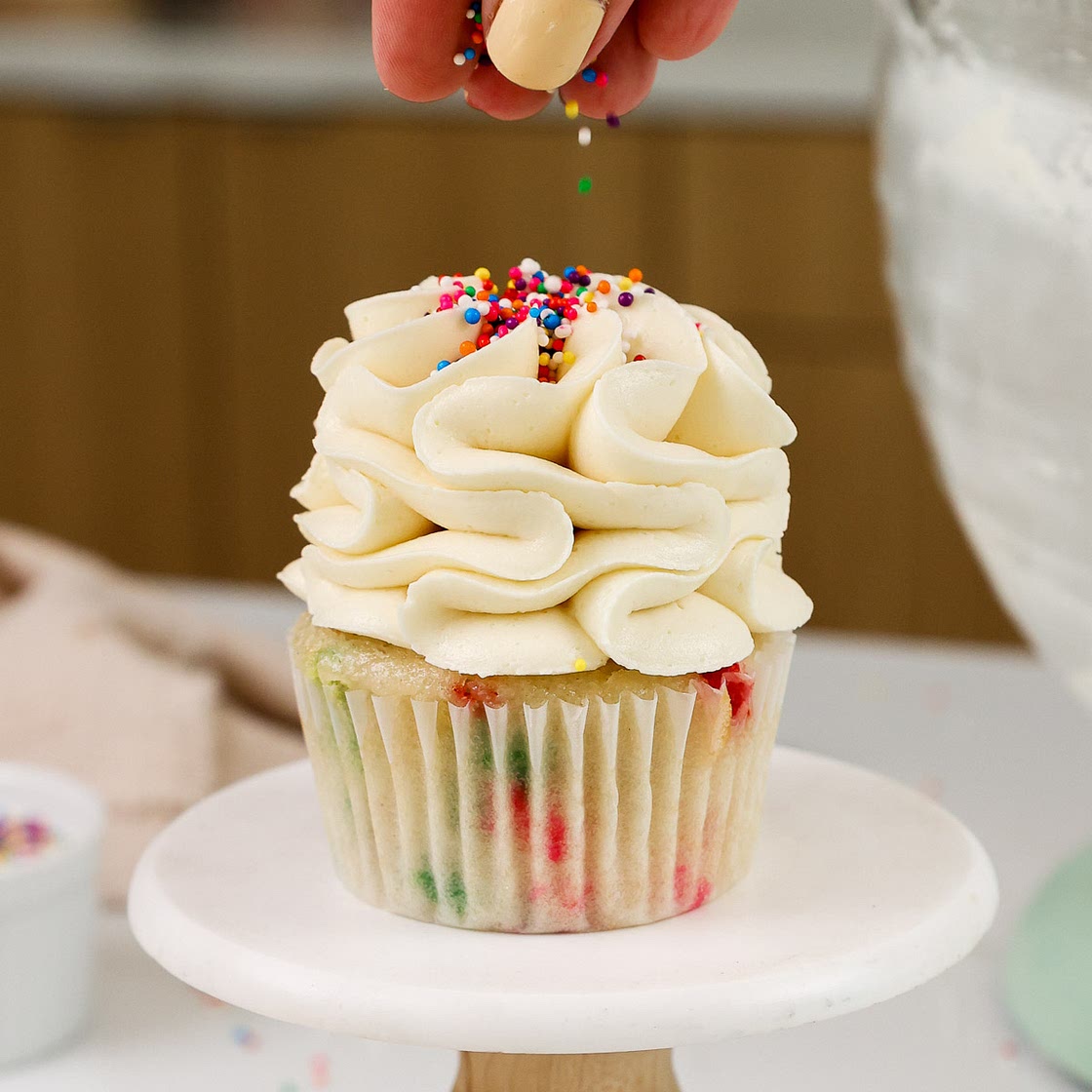 Not Too Sweet Buttercream Frosting