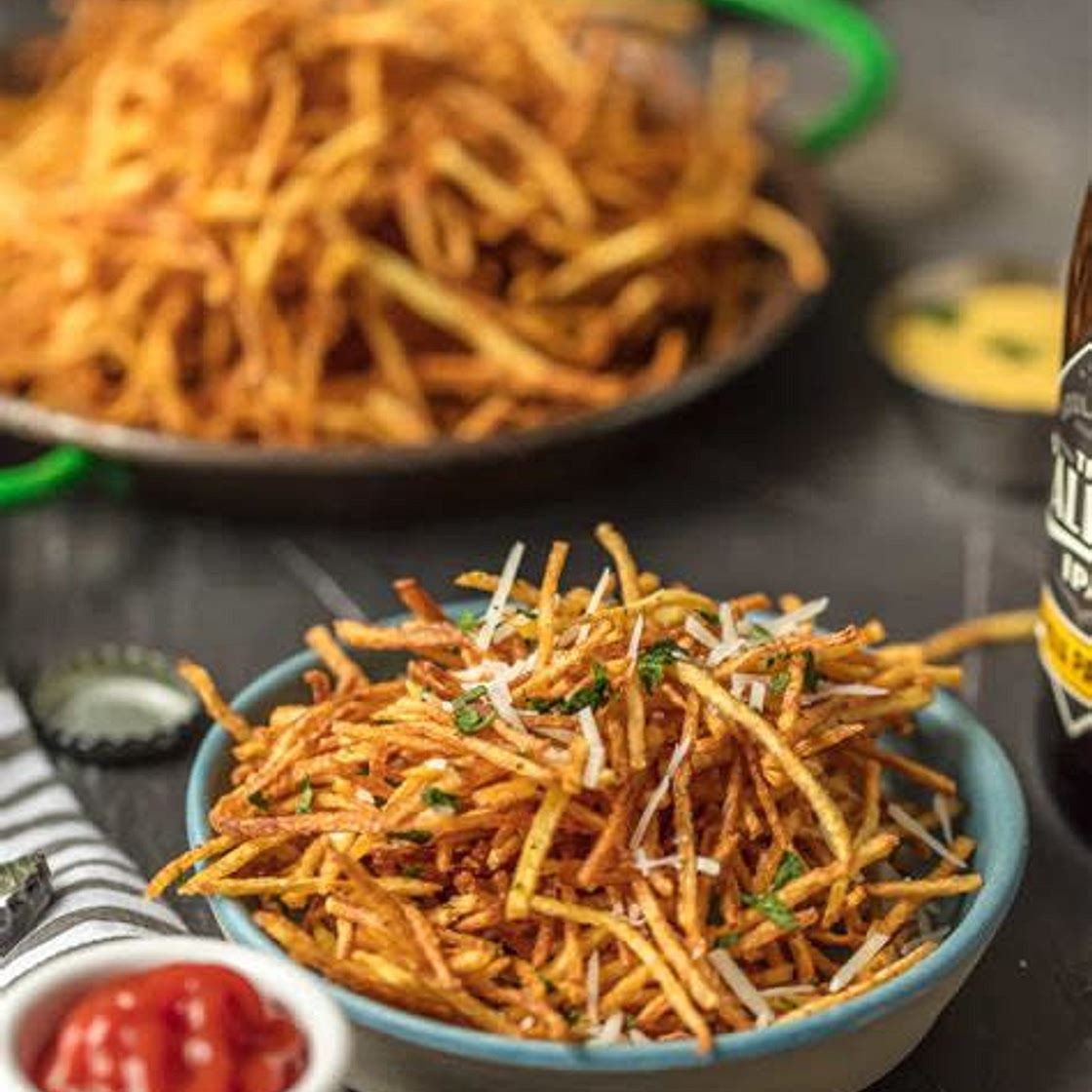 Shoestring Potatoes
