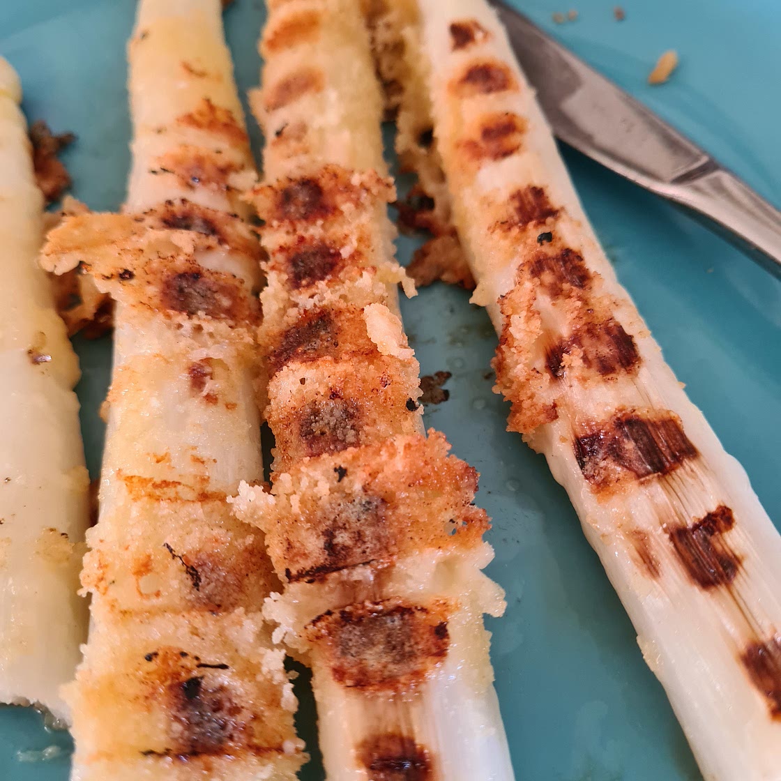 Knusper - Spargel vom Optigrill