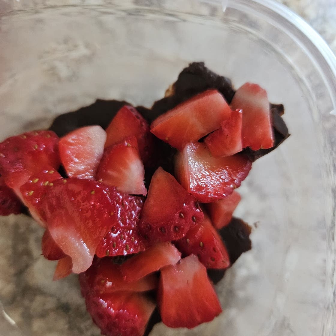 Chocolate Strawberry Bark(After 3rd Week)
