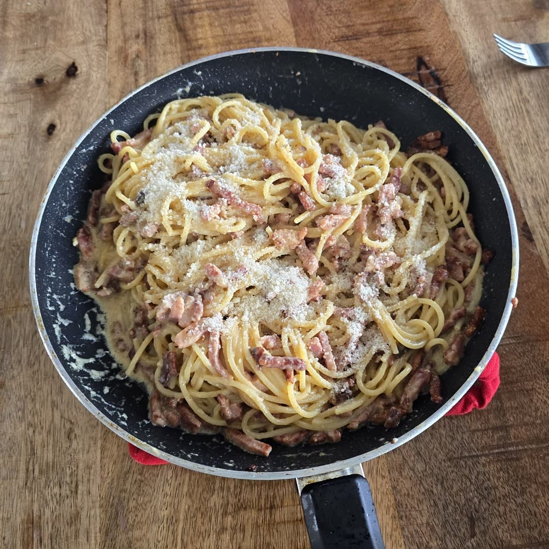 Pasta carbonara