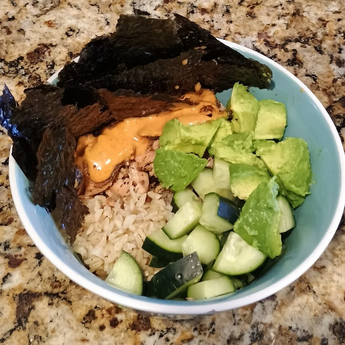 Salmon Rice Bowl