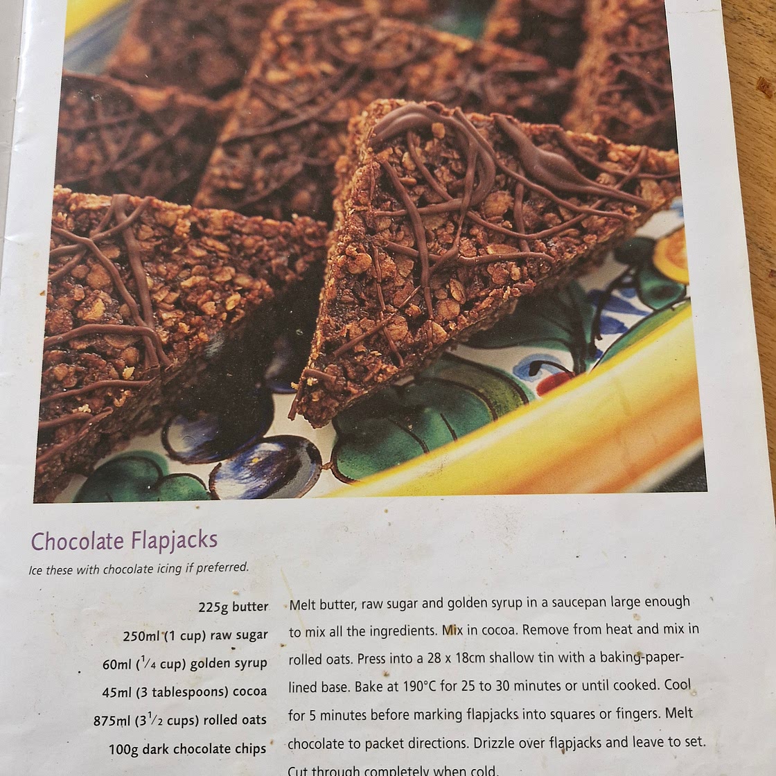 Chocolate crunchies