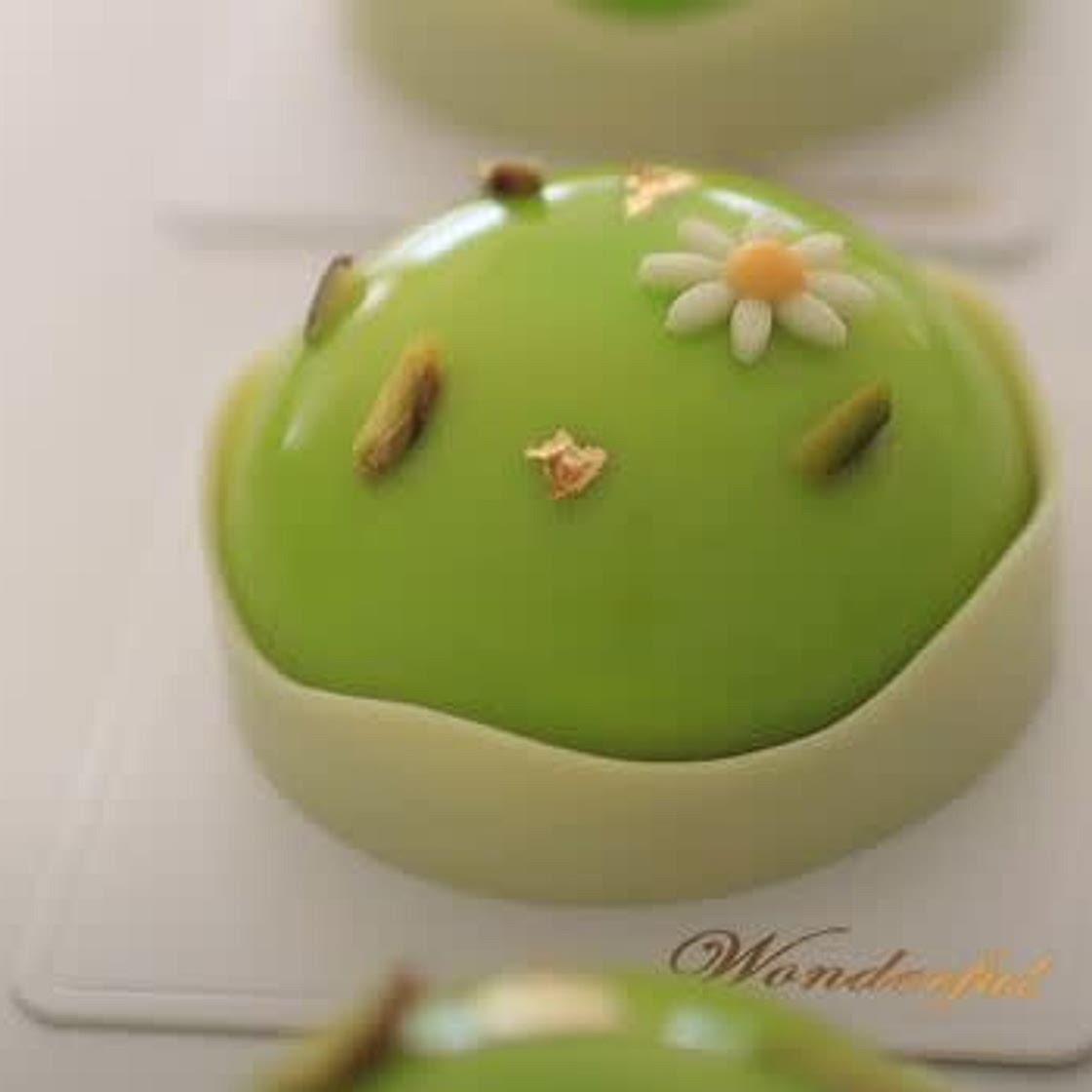 Pistachio Mousse Cake