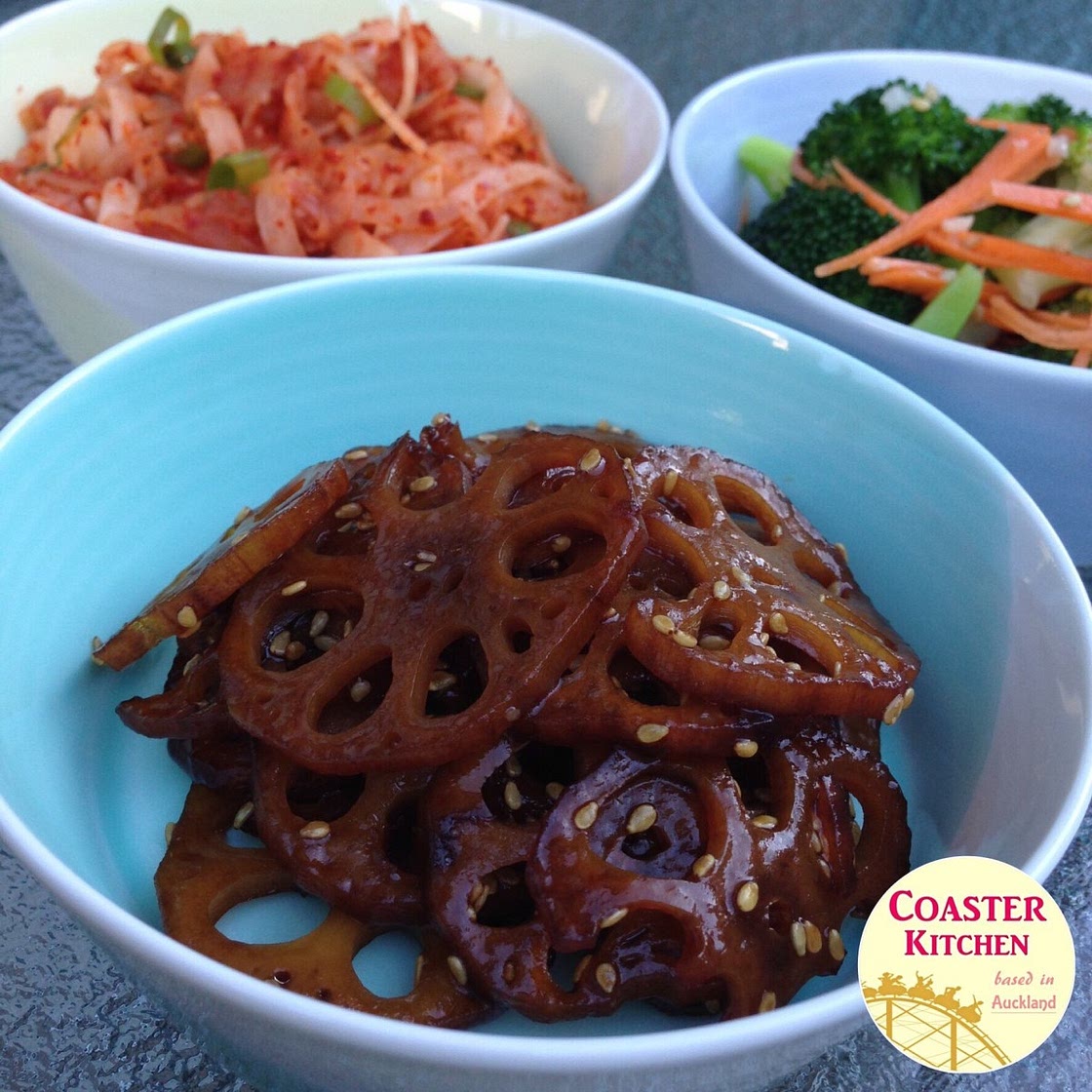 Braised Lotus Root, Yongeum Jorim Recipe - Korean Side Dish