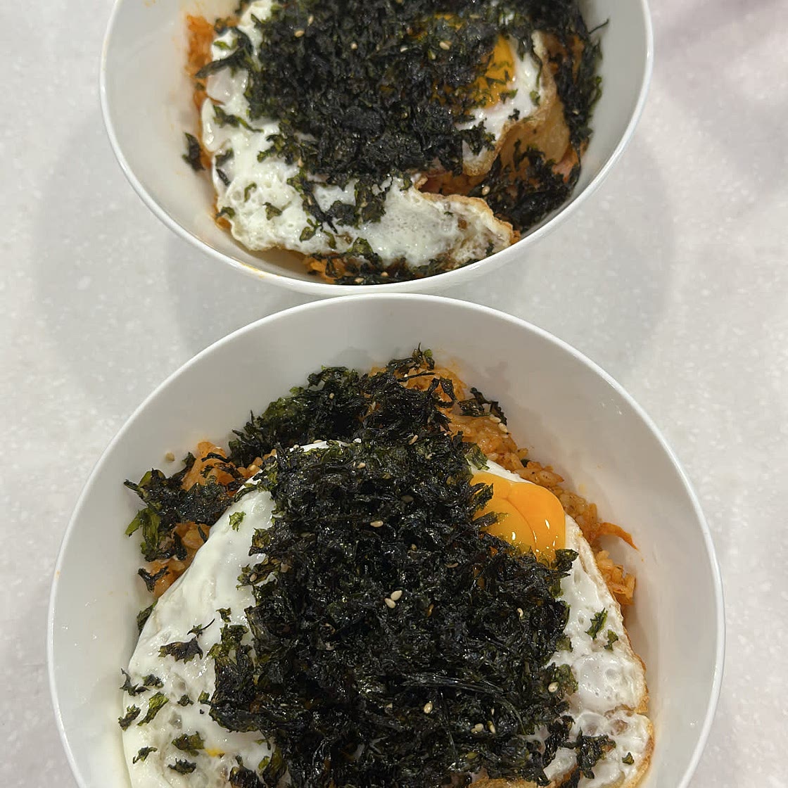 Bacon Kimchi Fried Rice 
