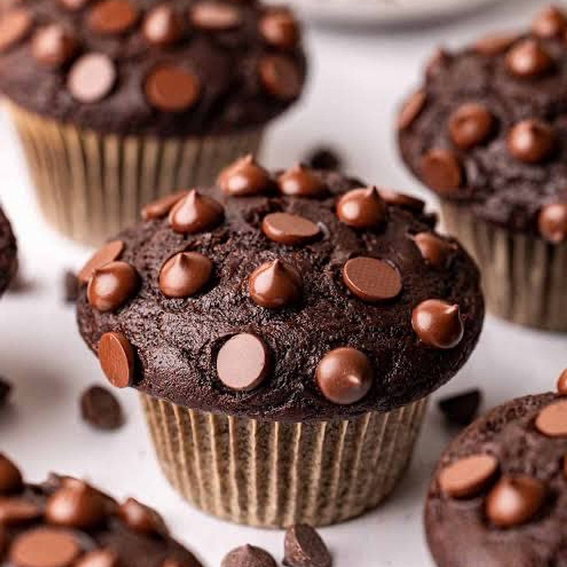 Chocolate Protein Muffins
