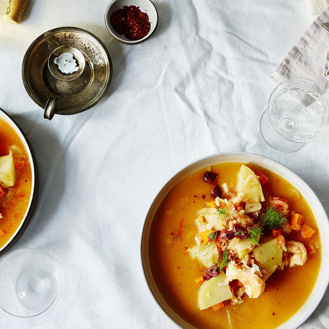 Portuguese Seafood Stew that Reminds Us of Portugal