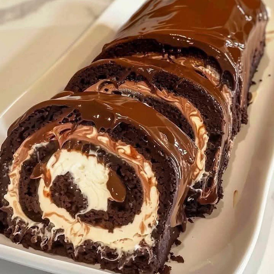 Chocolate cake roll