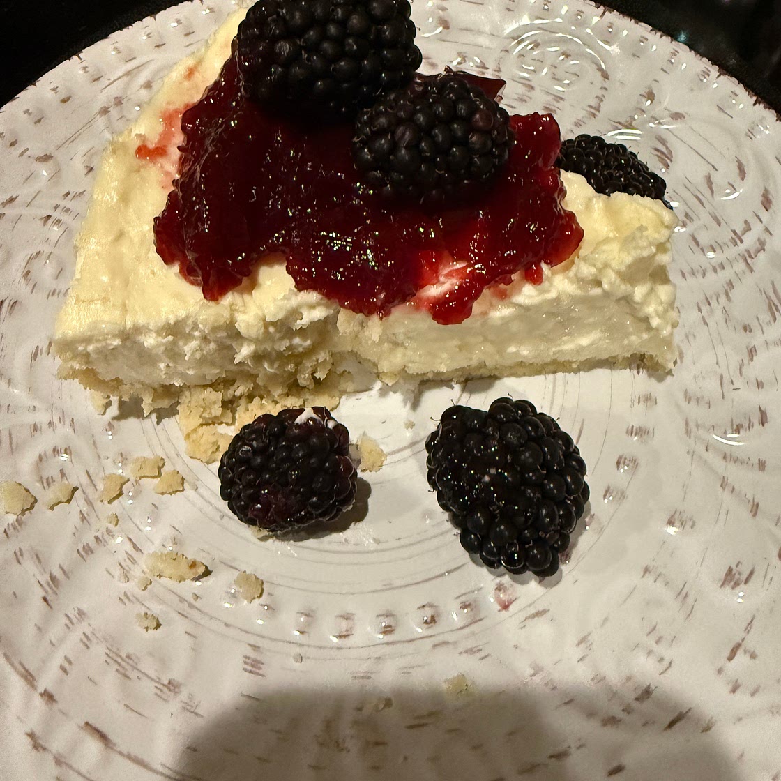 Sugar free low carb cheesecake