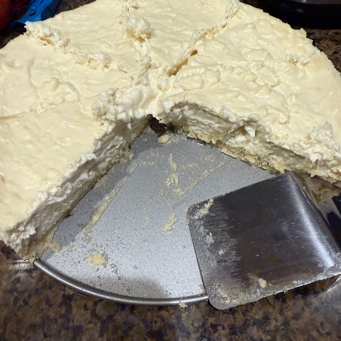 Sugar free low carb cheesecake