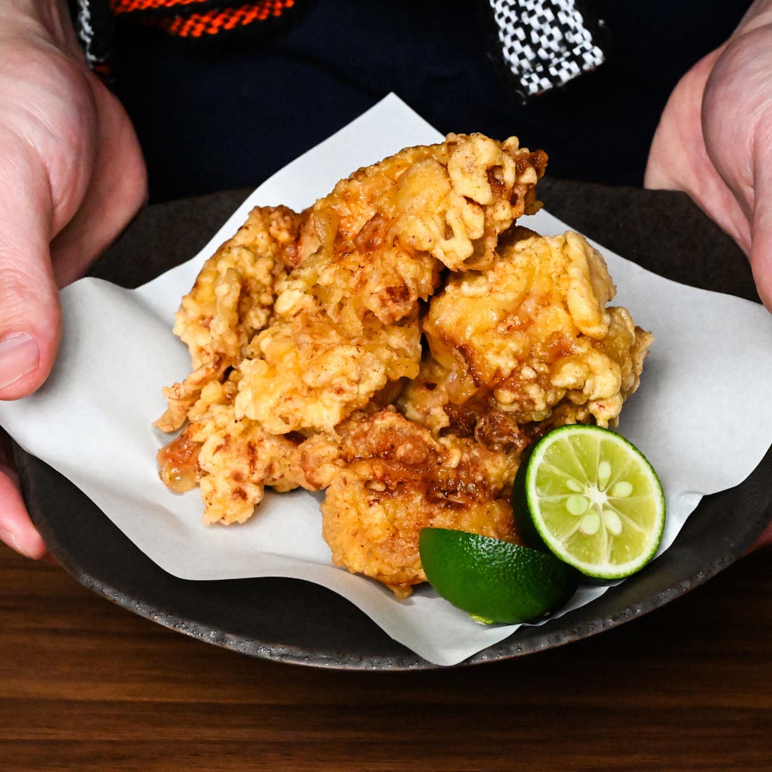 Fluffy Japanese Tempura Chicken: Cloud-Like Toriten with Citrus Dipping Sauce