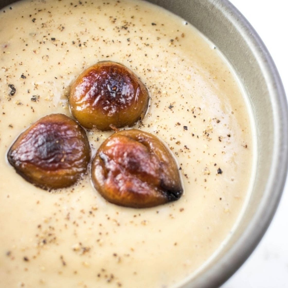 French Chestnuts soup