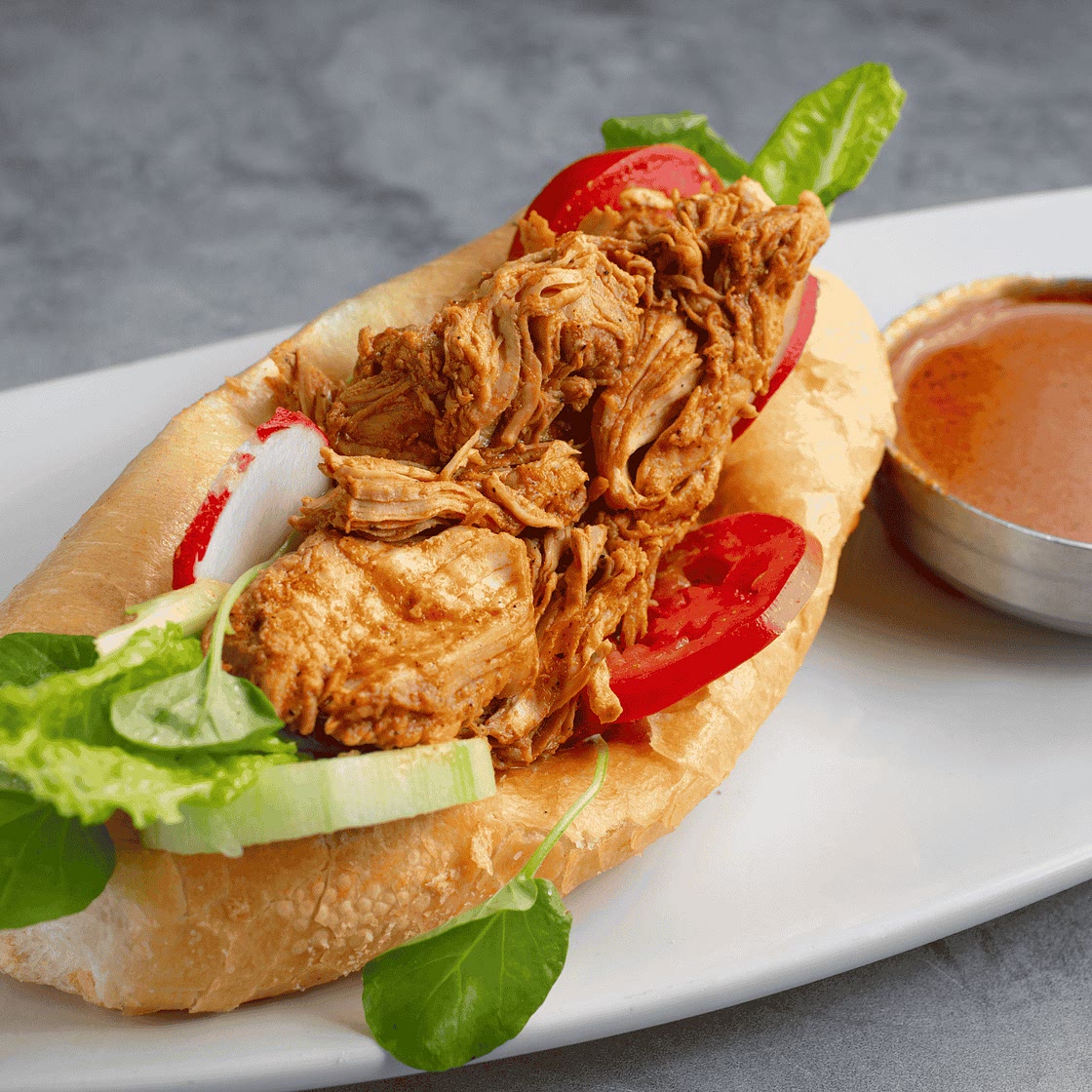 Salvadoran Chicken Sandwich
