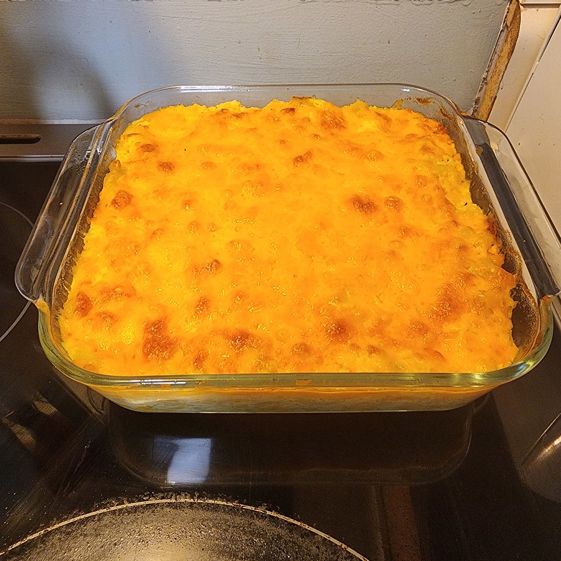 Baked Mac and Cheese with Cottage Cheese