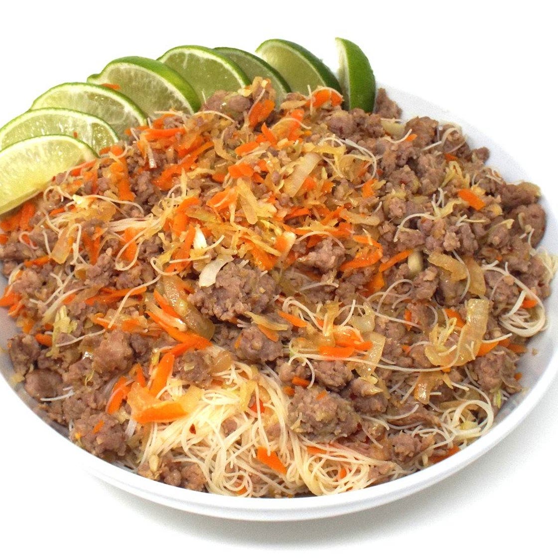 Spicy Ground Pork Pancit