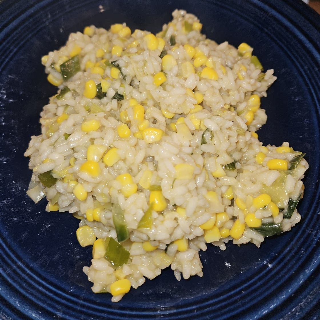 Corn Risotto Recipe