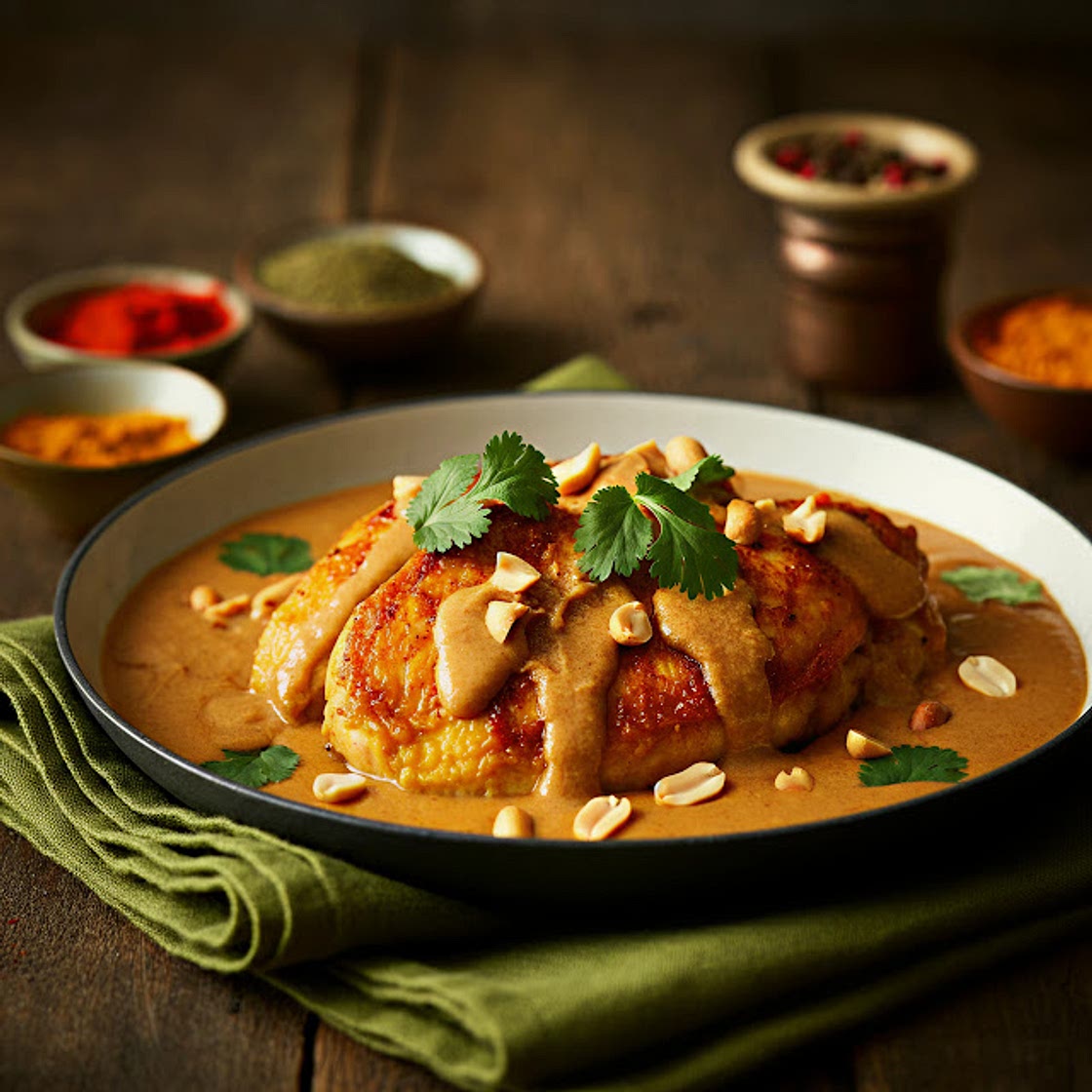 Chicken with Peanut Butter - Easy & Flavor-Packed Recipe