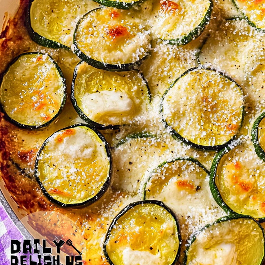Baked Parmesan Zucchini