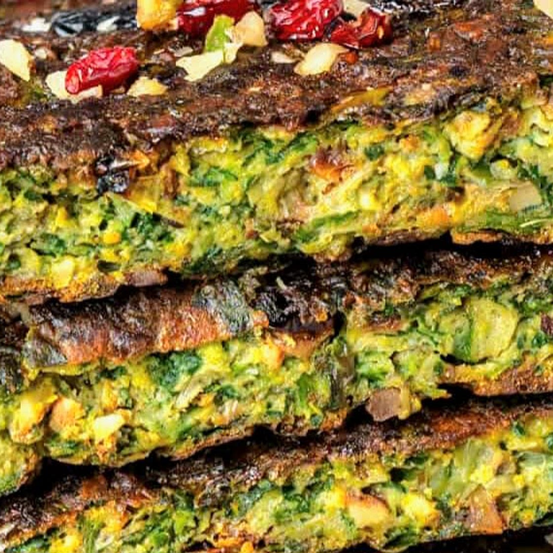 Kuku Sabzi: Persian herb Frittata Omelet