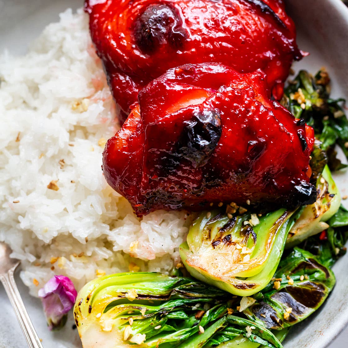 Sweet and Sticky Char Siu Chicken