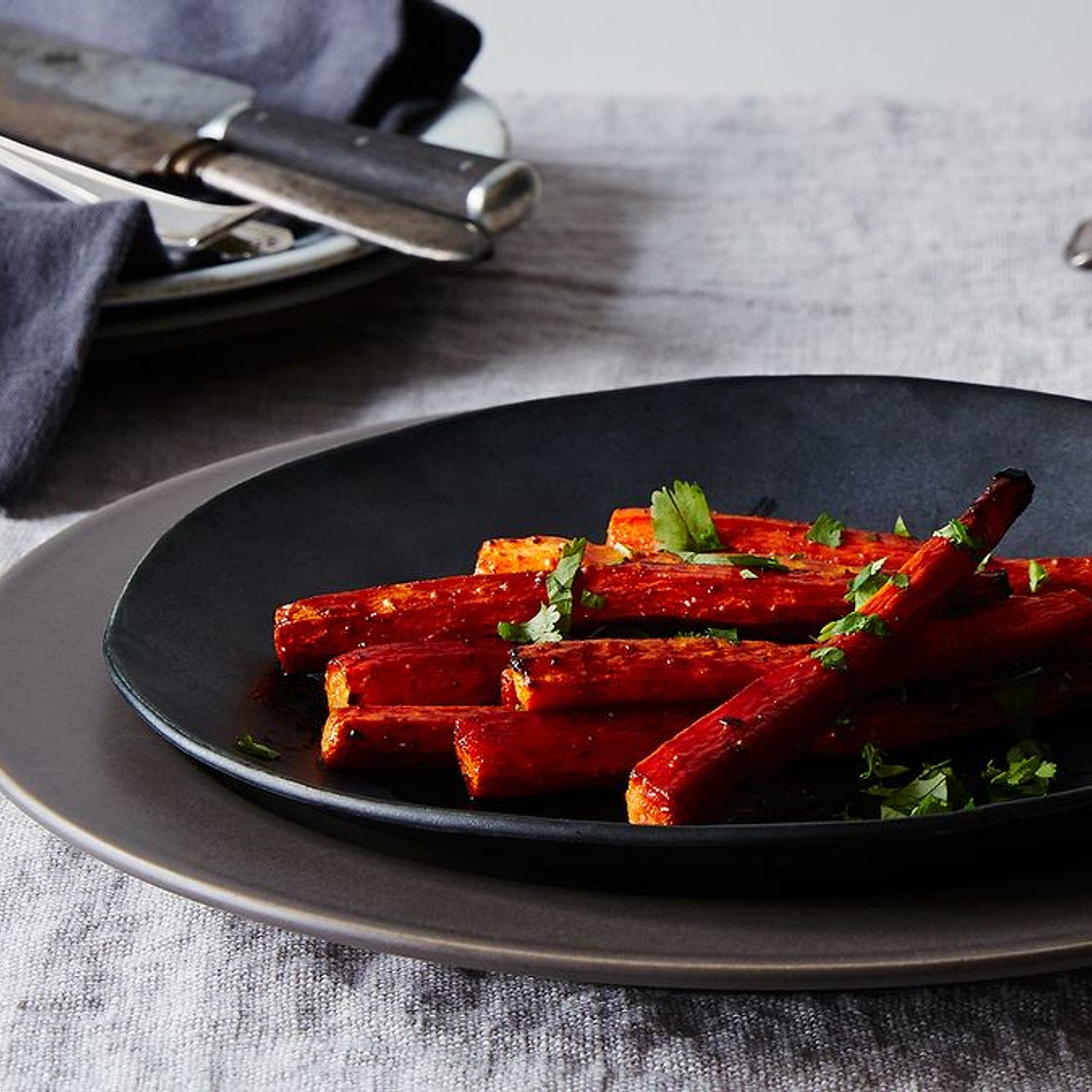 Pomegranate-Roasted Carrots