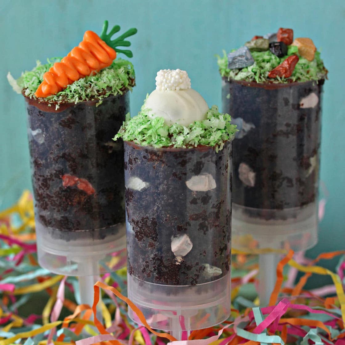 Easter Push-Up Pops