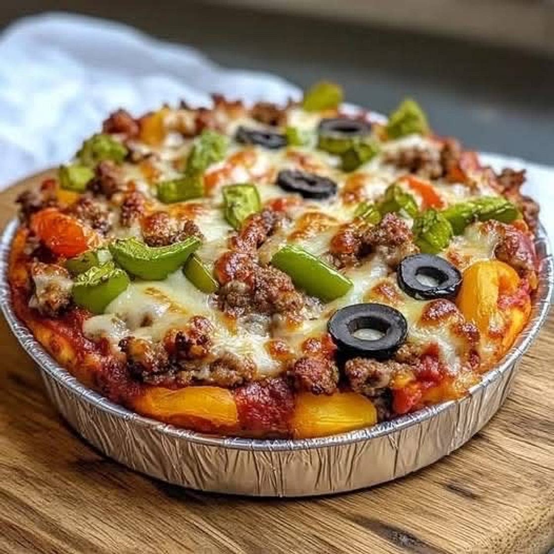 Low Carb Crustless Pizza Bowl