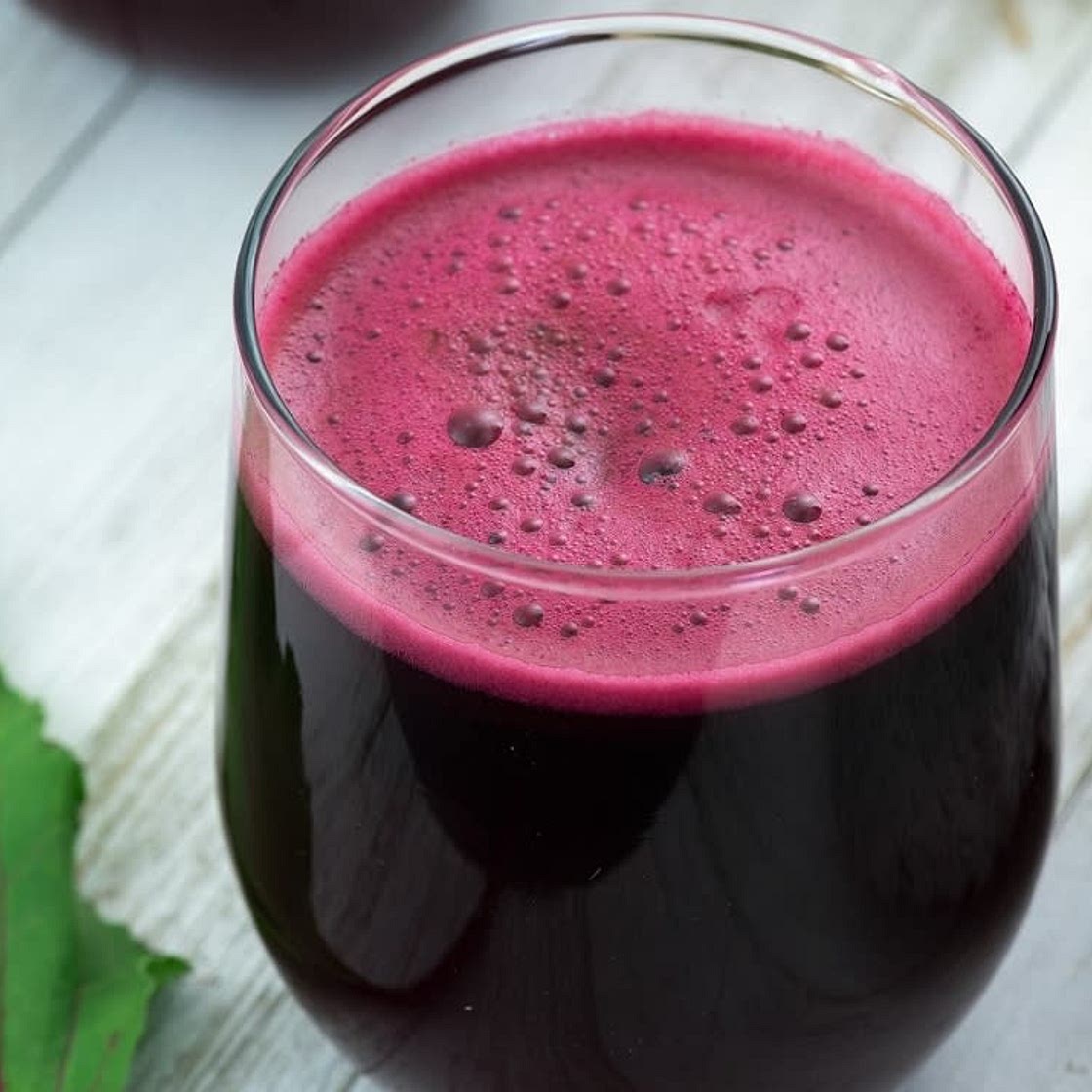 Beetroot oat juice