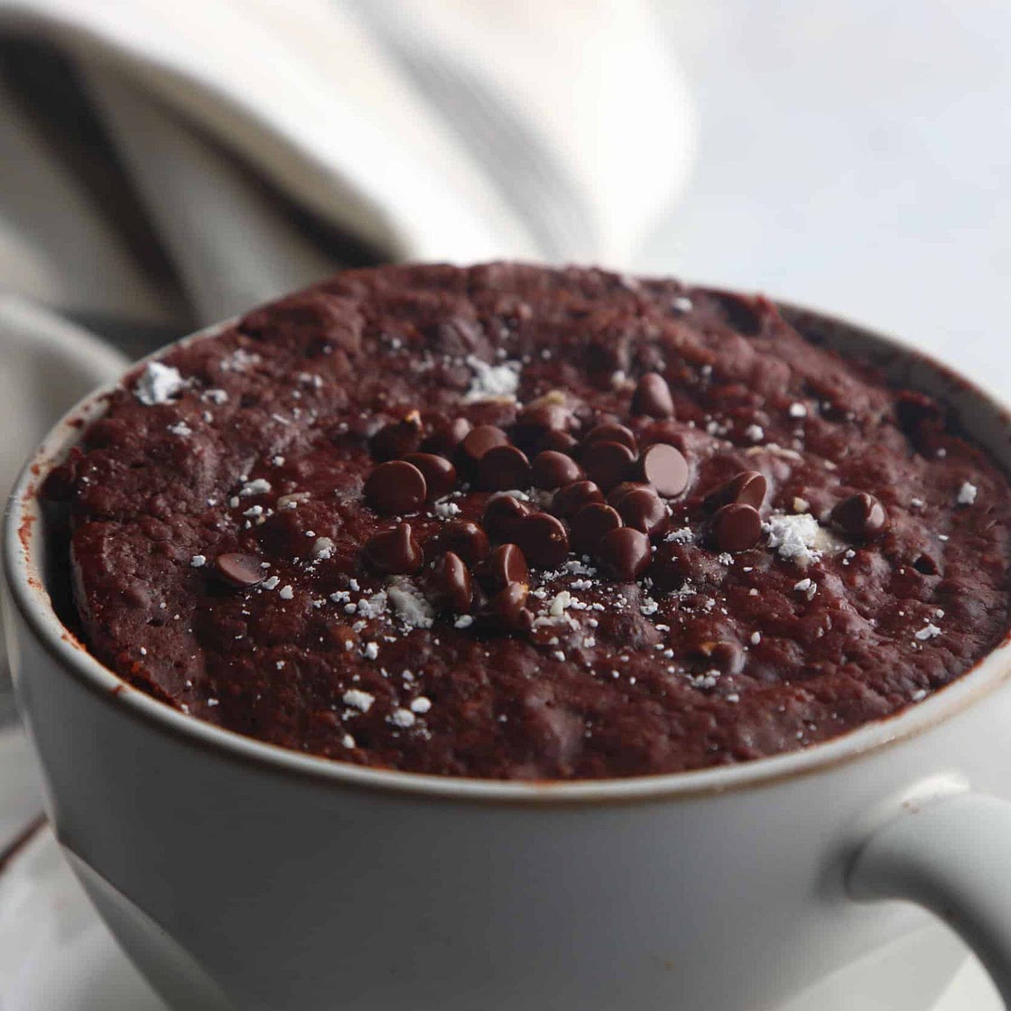 Vegan Chocolate Mug Cake