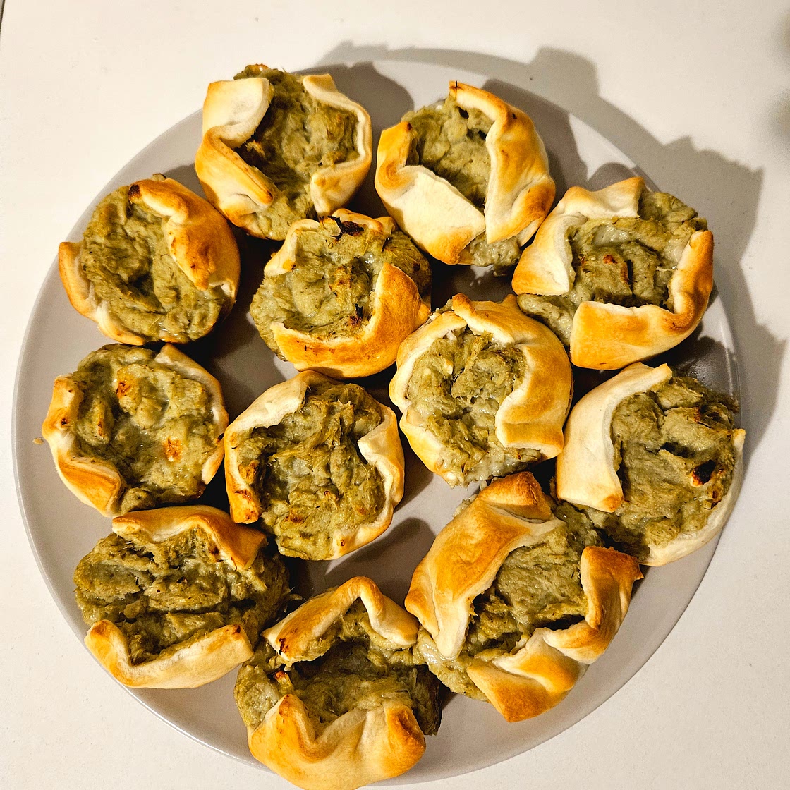 Fagottini di carciofi e besciamella #Microonde #Microwave