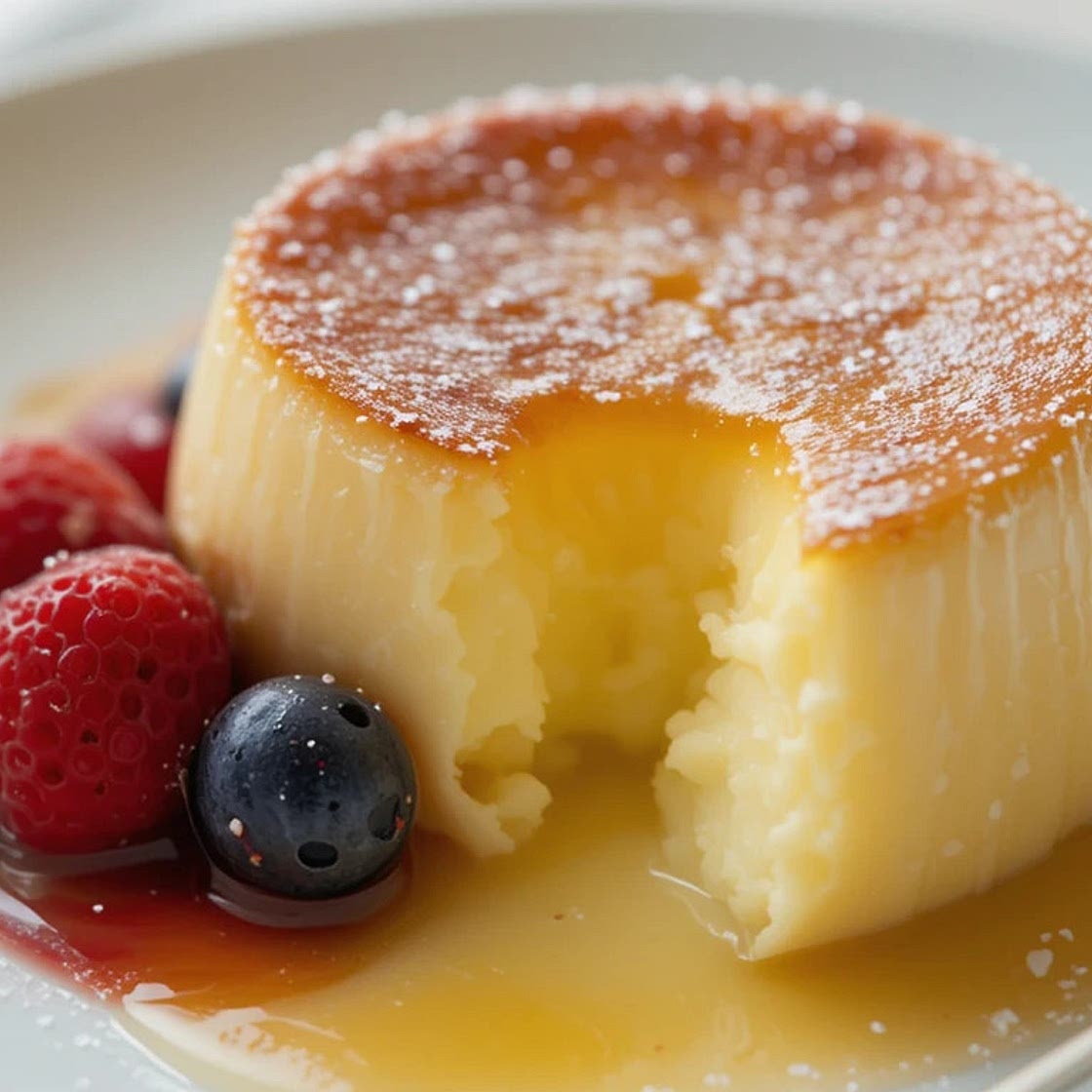 custardy french dessert nyt