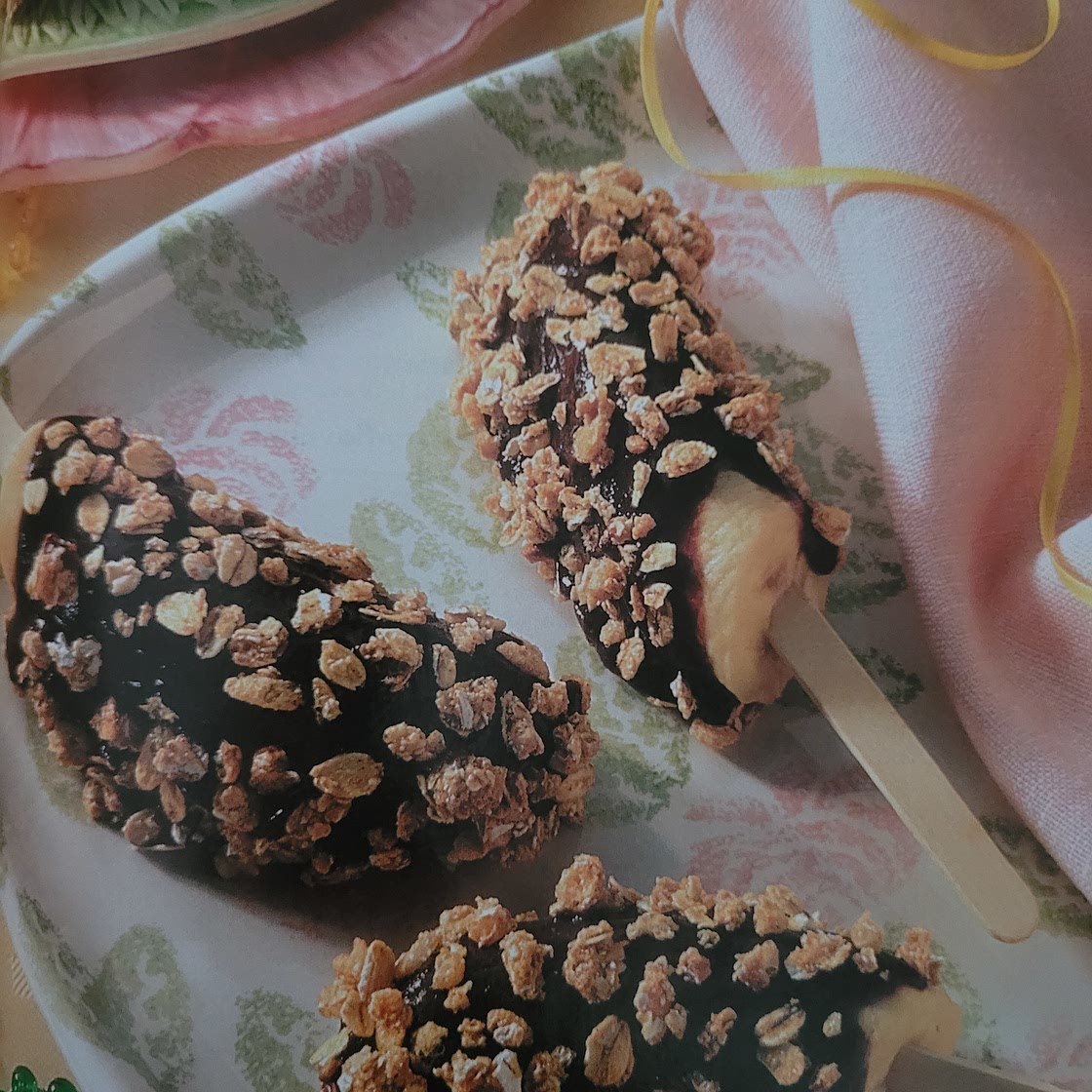 Frozen Chocolate Covered Bananas