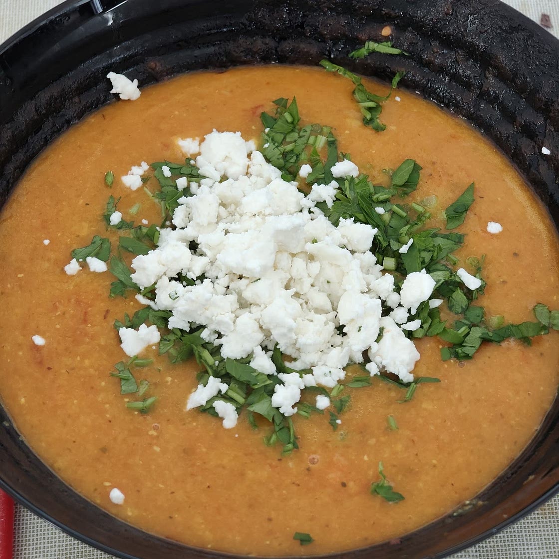 Easy Greek Red Lentil Soup Recipe