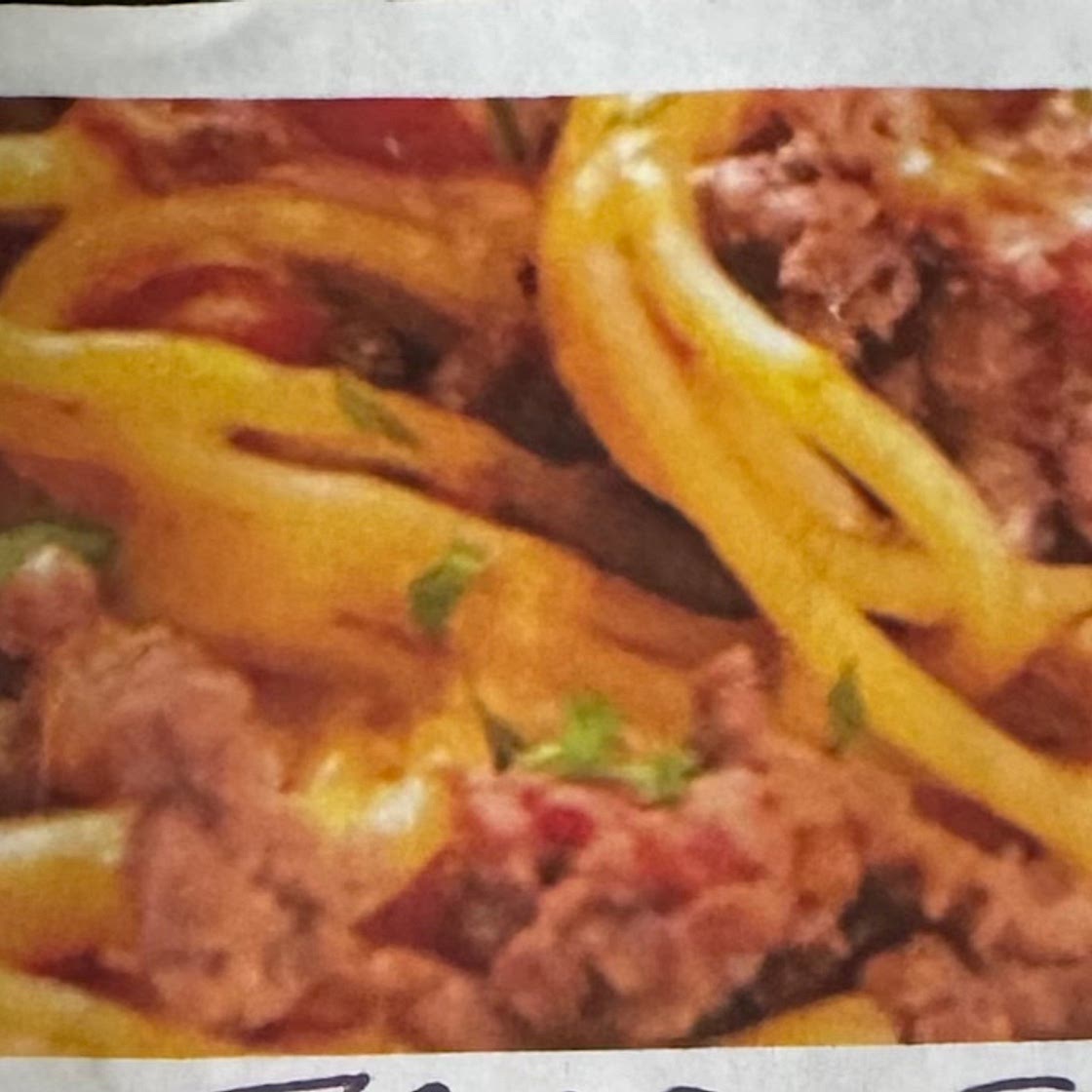 Taco spaghetti
