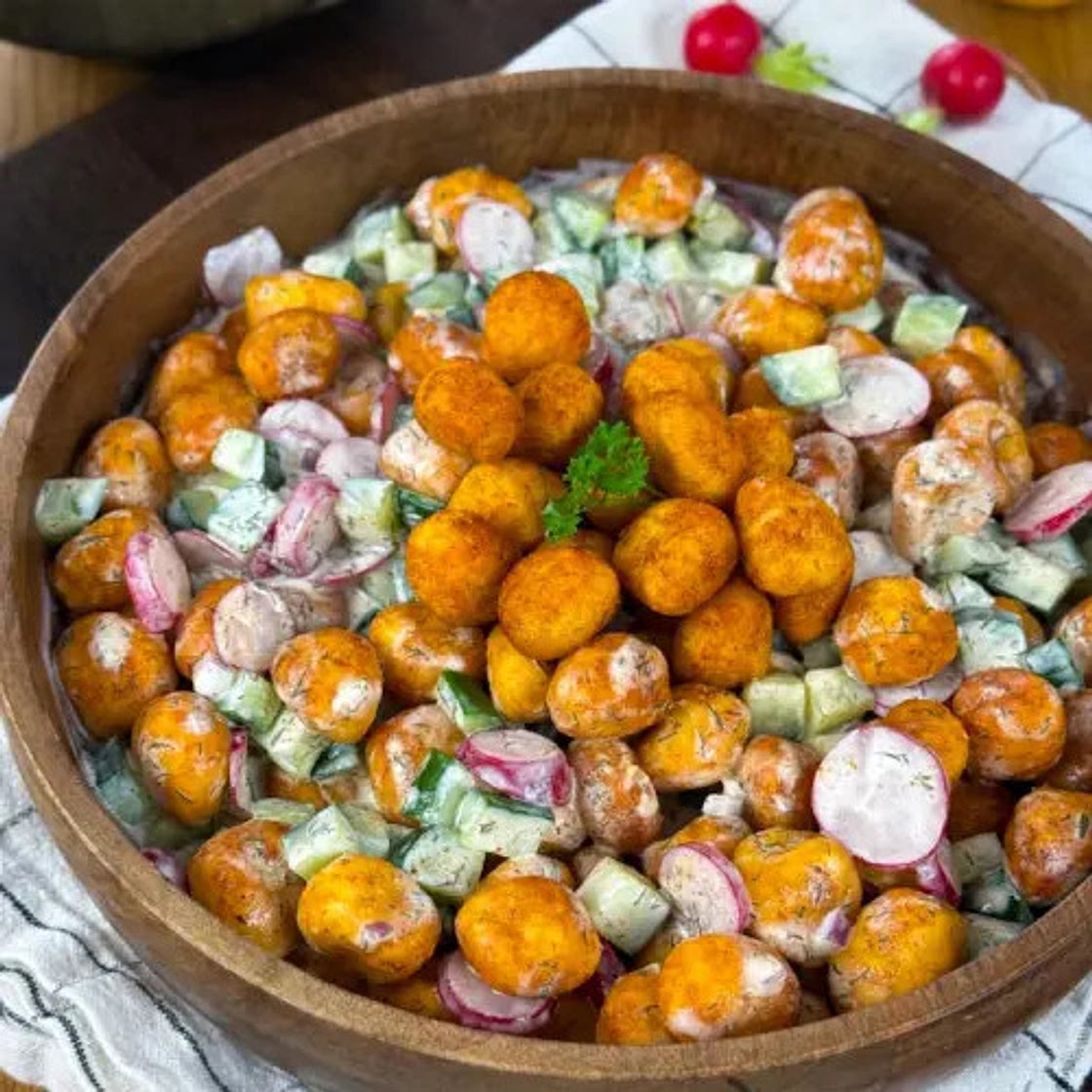Crunchy Gnocchi Salat
