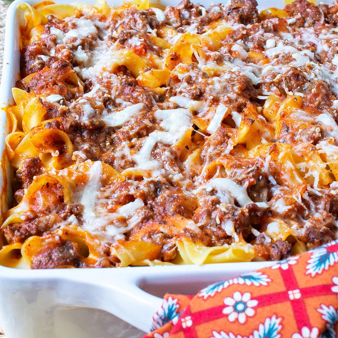 Hamburger Cheese Bake