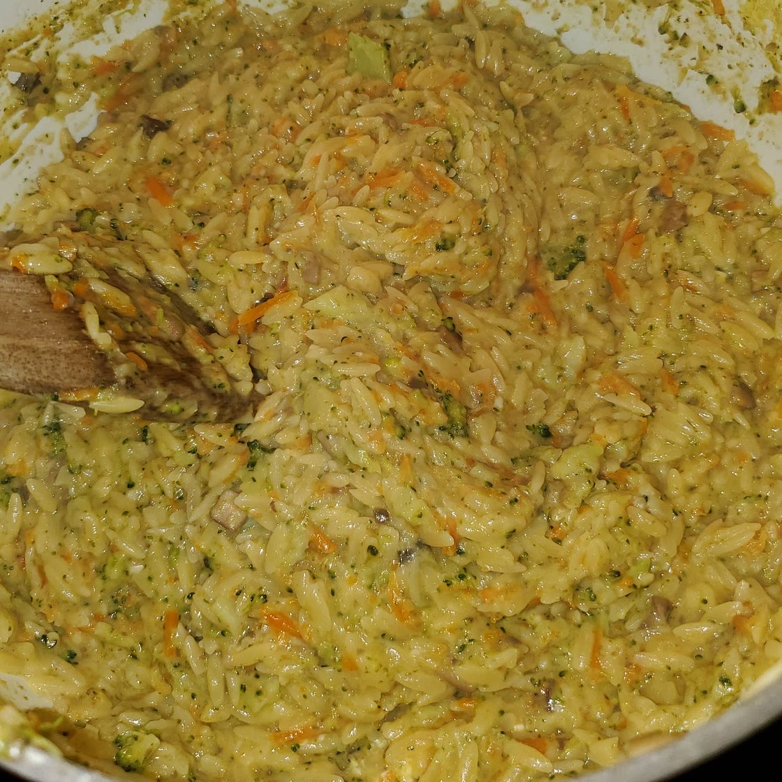 Veggie Orzo