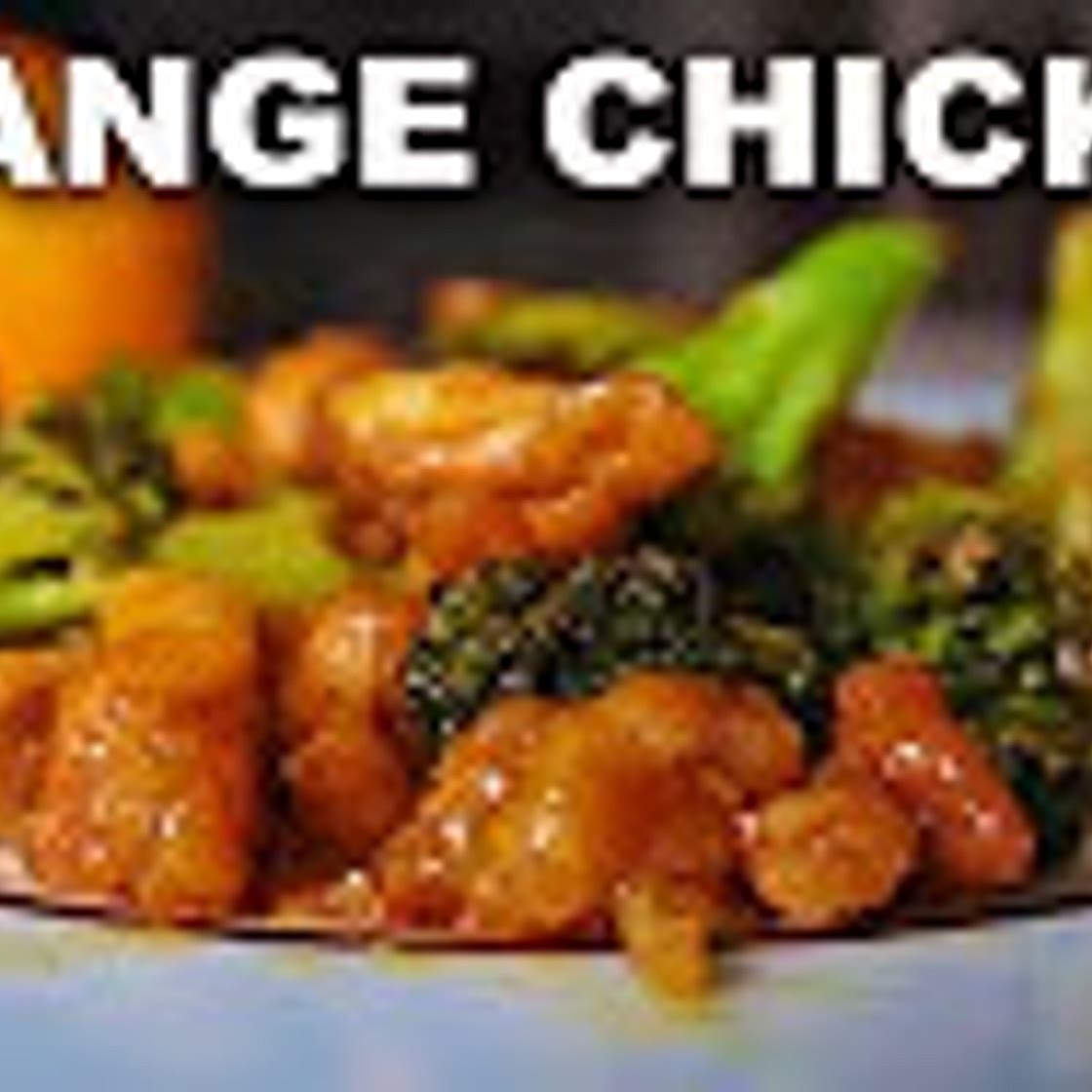 No-Fry Mall Food Orange Chicken