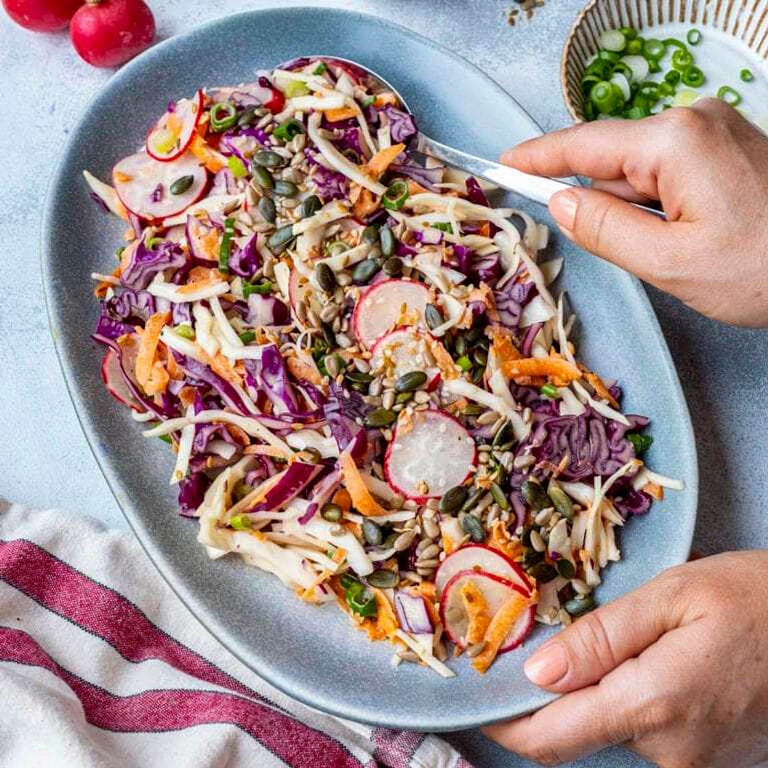 Homemade Nando’s Rainbow Slaw