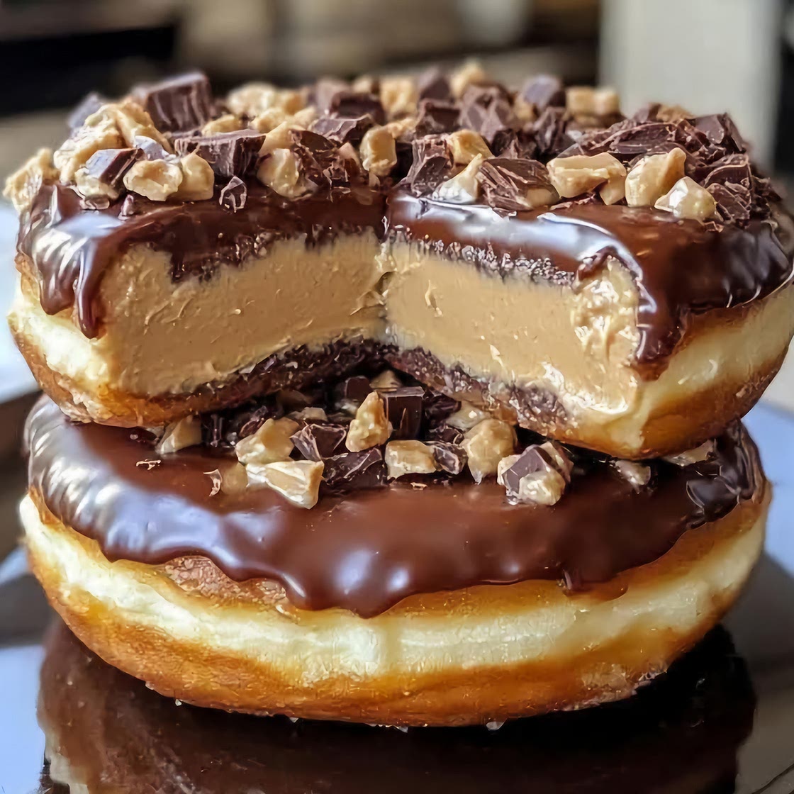 Peanut Butter Cheesecake Donut