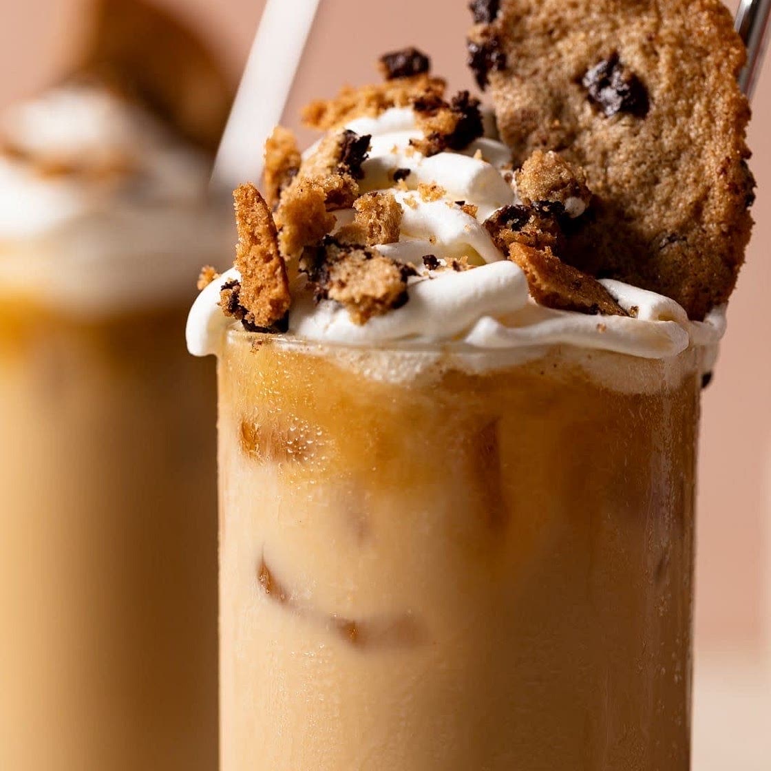 Iced Chocolate Chip Cookie Latte