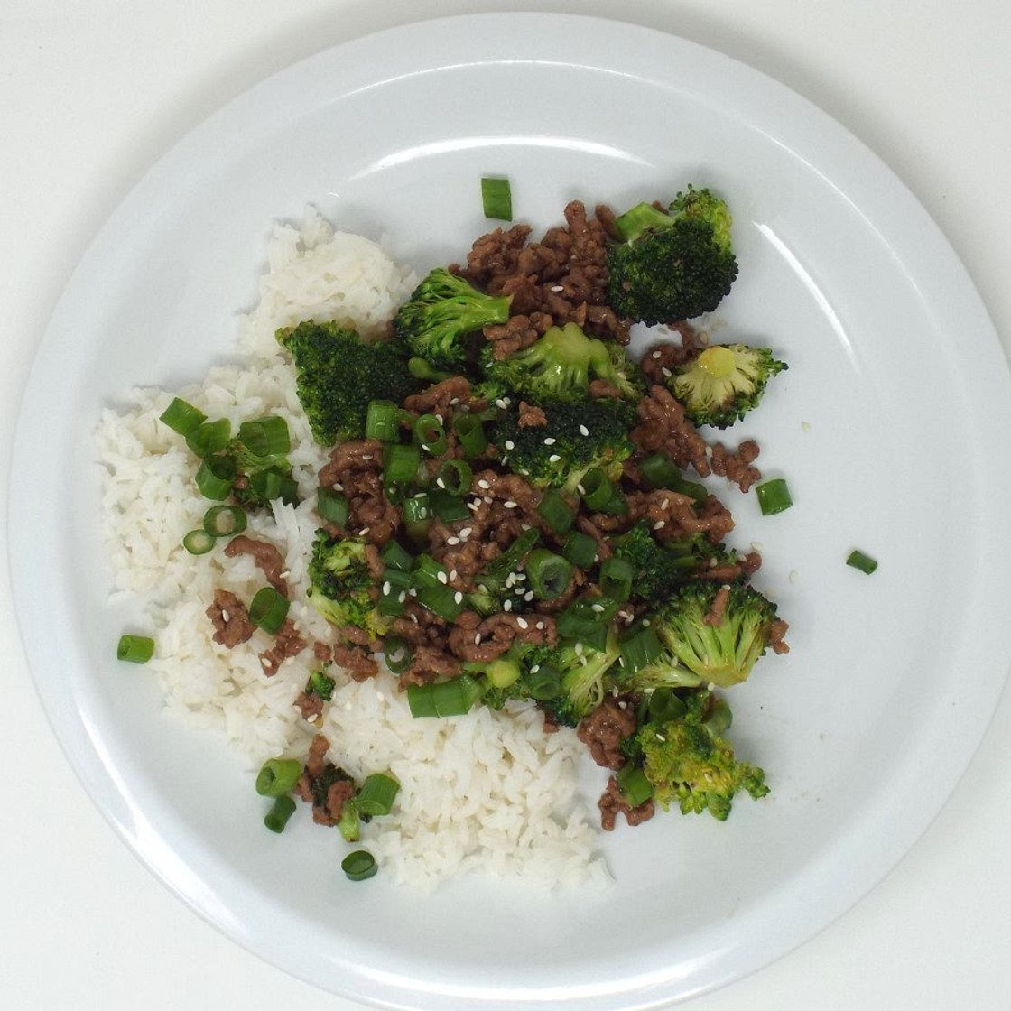 Ground Beef and Broccoli Stir Fry