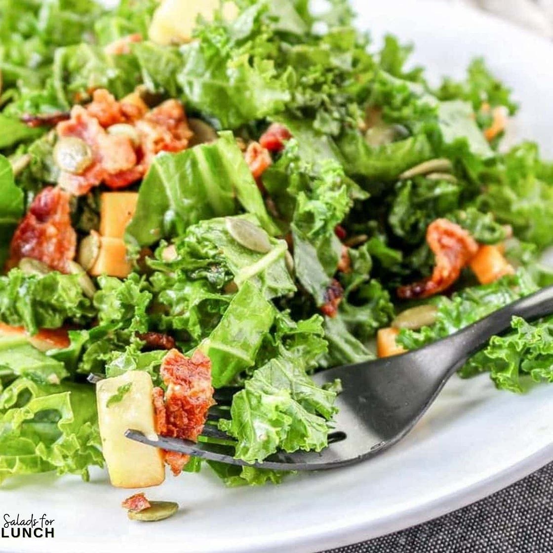 Quick and Easy Kale and Apple Salad Recipe
