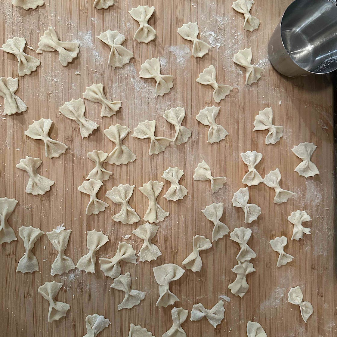 Semolina homemade pasta