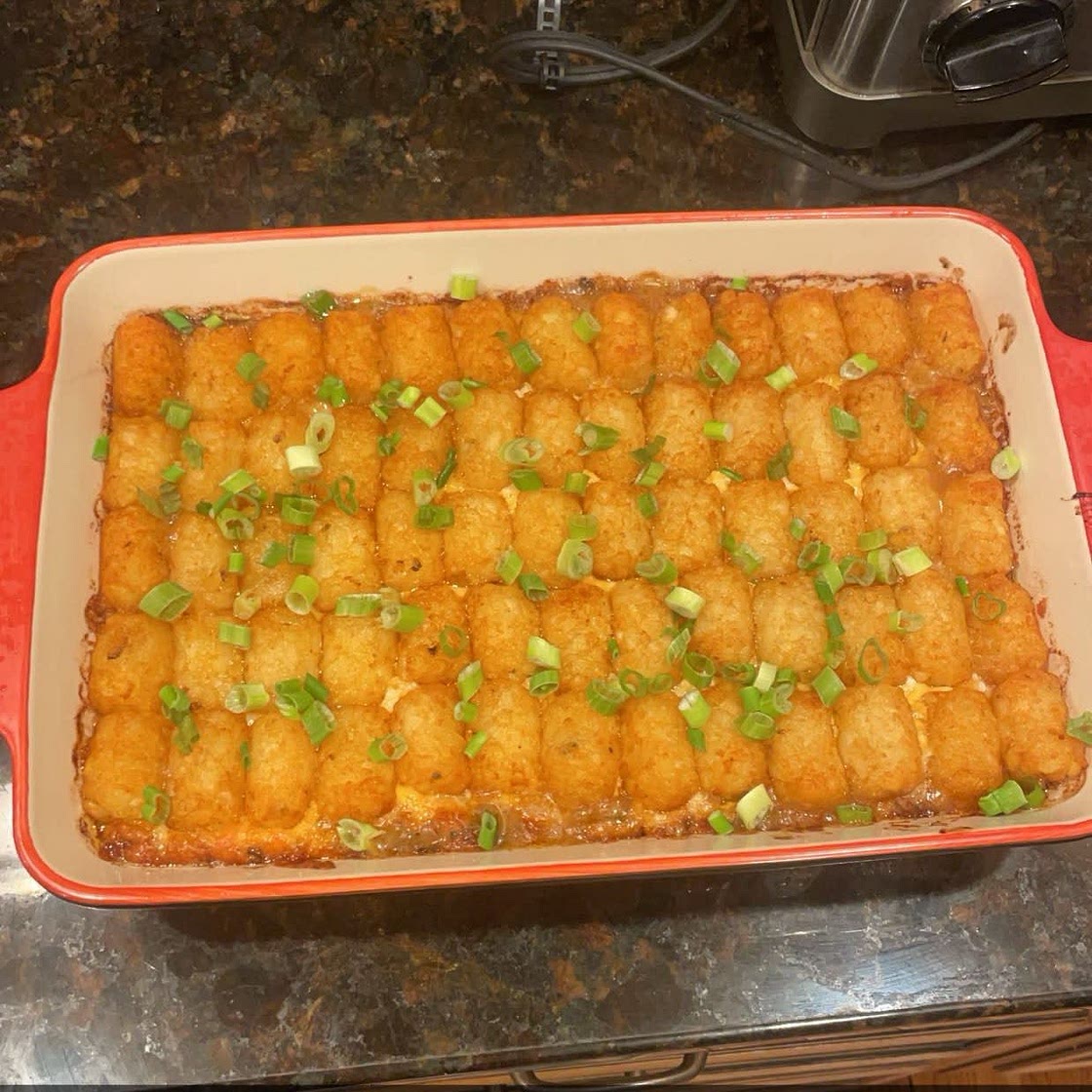 Dairy Free Tater Tot Casserole (Gluten Free)