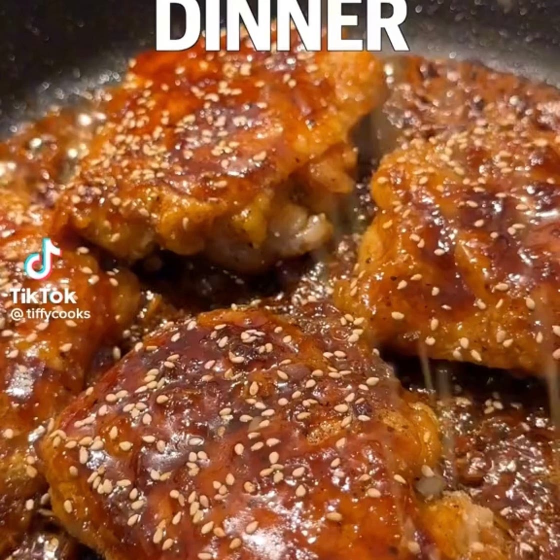 Ginger glazed chicken 