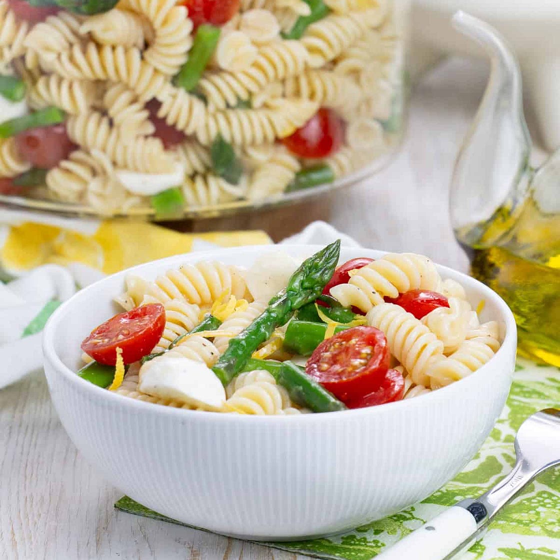 Spring Asparagus Pasta Salad
