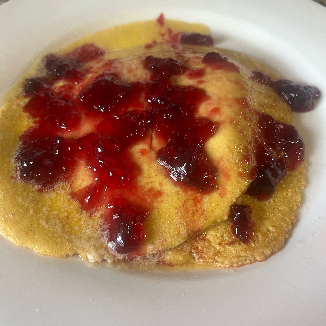 3-Ingredients Cottage Cheese Pancakes